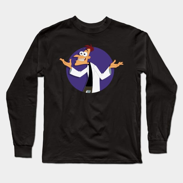 Doof Long Sleeve T-Shirt by polliadesign